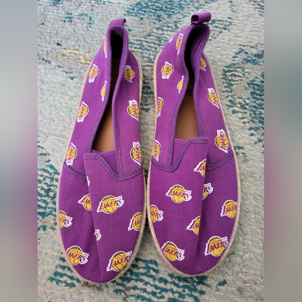 Los Angeles Lakers NBA Ballet Flats Size Medium 6-8